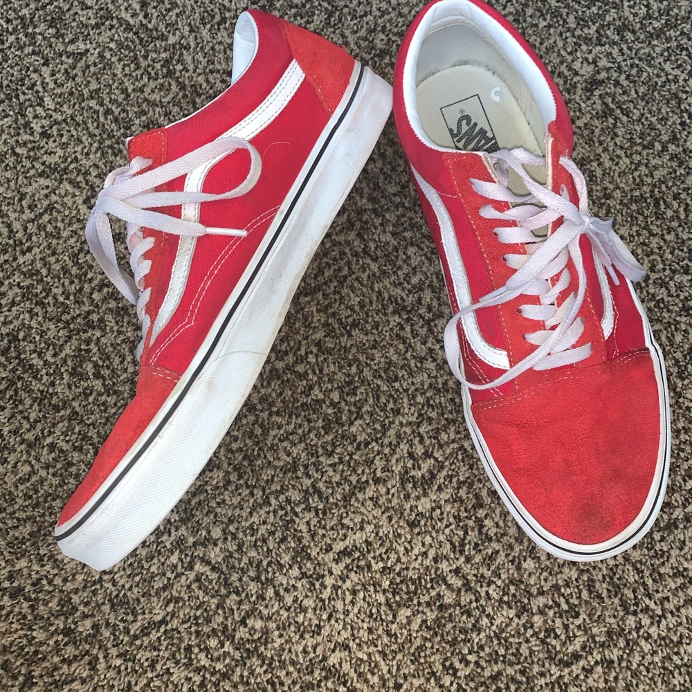 Vans old school skate shoes